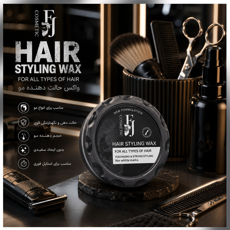 واکس مو افجه مدل MATT & VOLUMIZING با حجم 150 میلی لیتر مجموعه 12 عددی