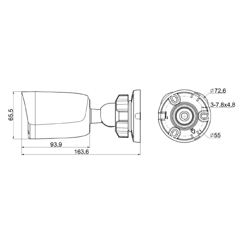 دوربین مداربسته تحت شبکه تیاندی مدل TC-C32QN