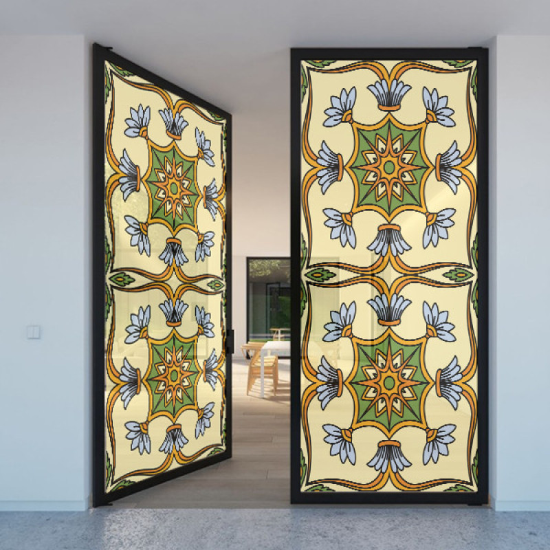 استیکر شیشه  مدل glass 02