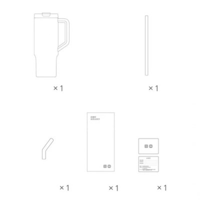 تراول ماگ شیائومی مدل Sippy Cup گنجایش 1 لیتر