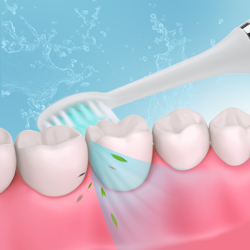 مسواک برقی مدل 1W به همراه سری یدک بسته 5 عددی