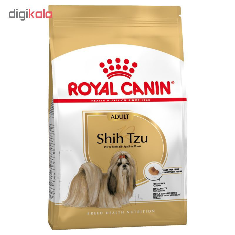 غذای خشک سگ شیتزو رویال کنین مدل Shih Tzu Adult وزن 1.5 کیلوگرم