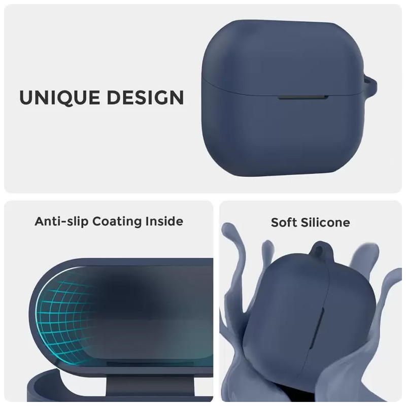 کاور هاپلایت مدل Silicone HL مناسب برای کیس هدفون بی‌سیم سامسونگ Galaxy Buds 3  3 Pro