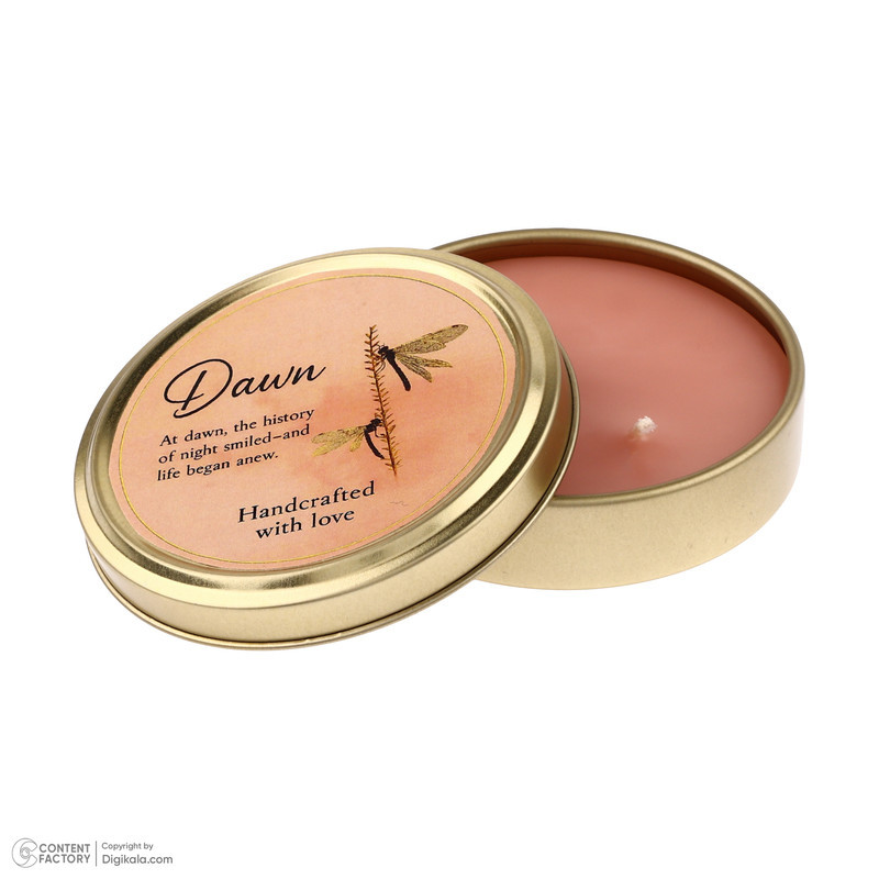 شمع کاسه ای معطر مدل Dawn با رایحه میوه‌های جنگلی زمان اتمام 5 ساعت