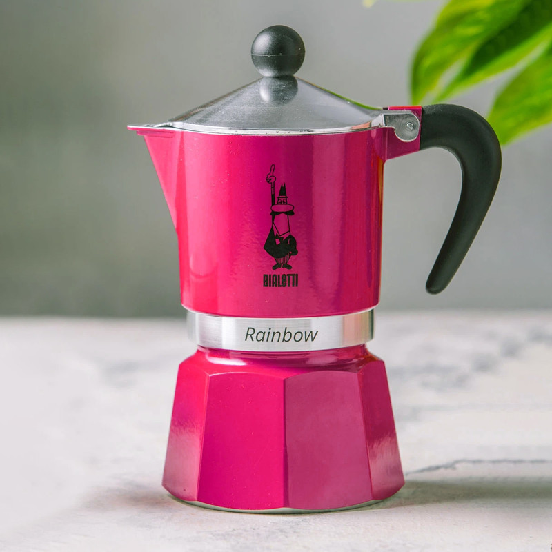 قهوه ساز بیالتی مدل رینبو 3Cups کد 5012