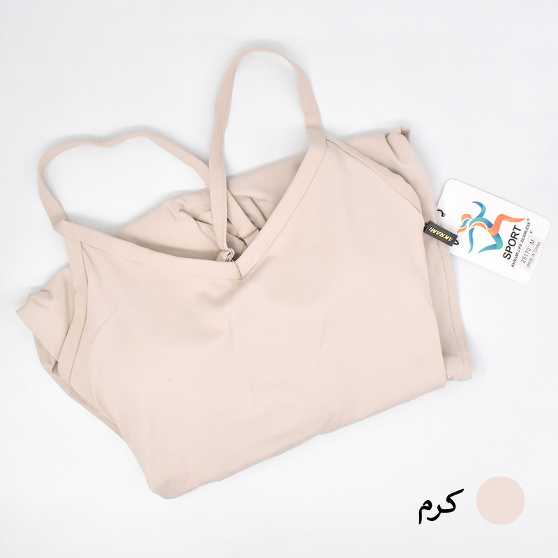 سرهمی ورزشی پشت باز زنانه مدل Liora کد S1018