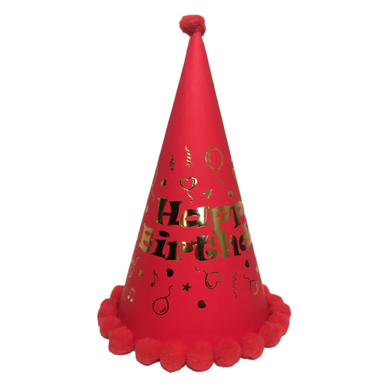 کلاه تولد مدل Black Light Happy Birthday06
