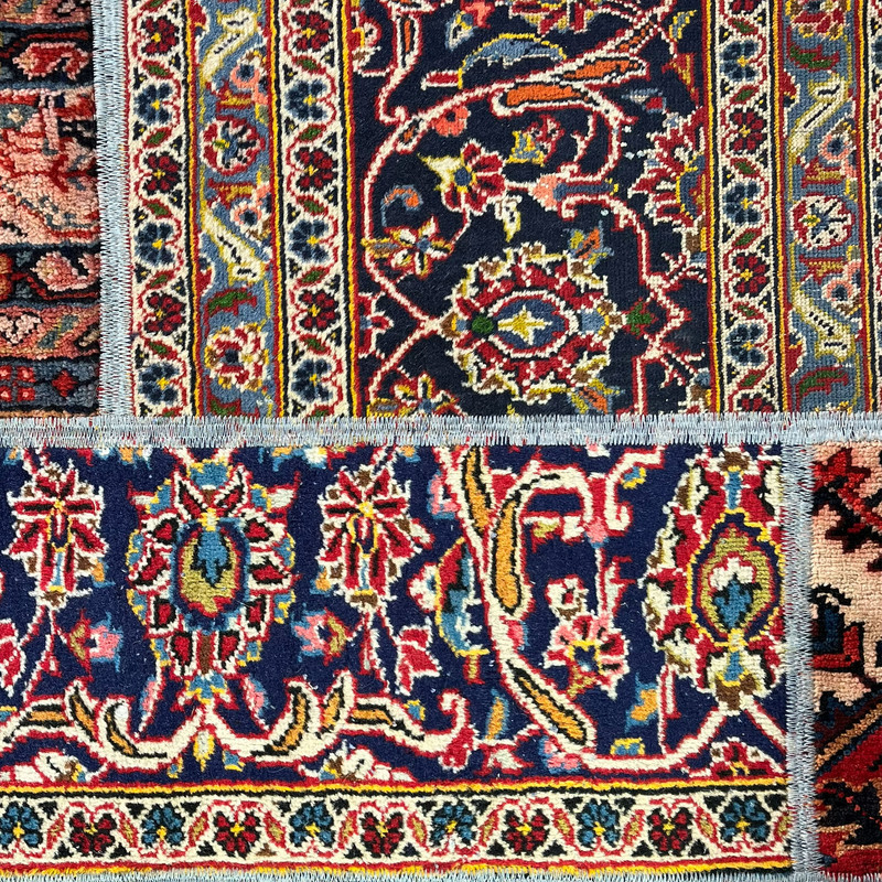 کلاژ فرش دستباف 1.5 متری کد NKP.RJ50