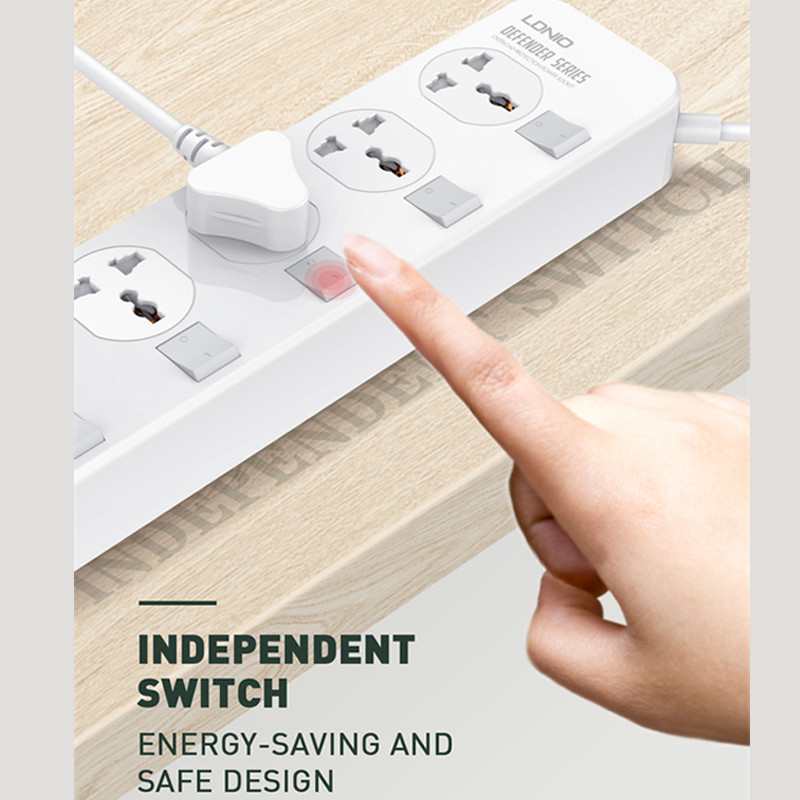چند راهی برق الدینیو مدل Power Socket