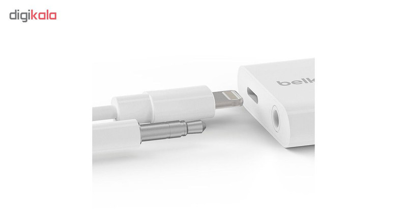 مبدل لایتنینگ به جک 3.5 میلی متری و لایتنینگ مدل J-009