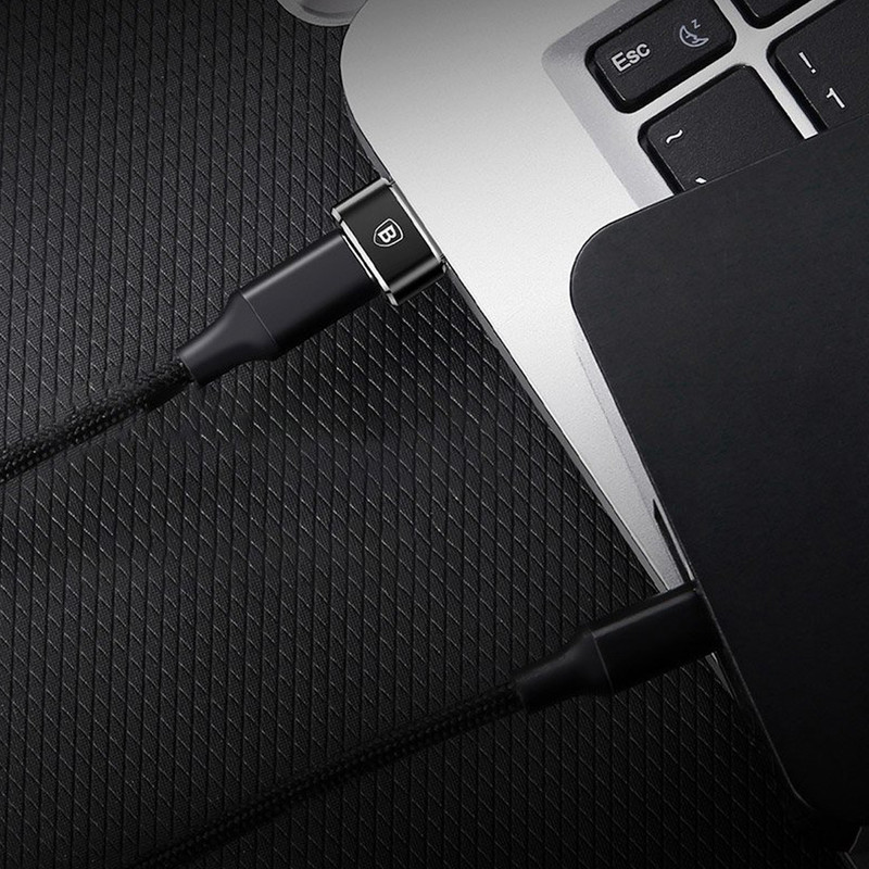 مبدل USB-C به USB باسئوس مدل OTG-3A