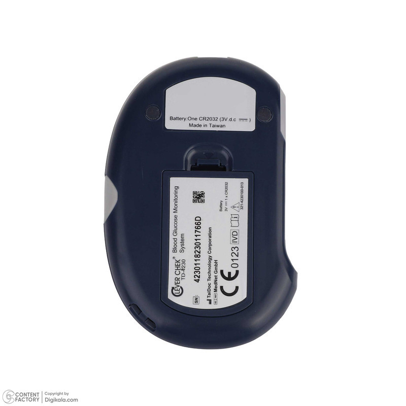دستگاه تست قندخون کلور چک مدل TD-4230 به همراه یک بسته نوار تست و سوزن