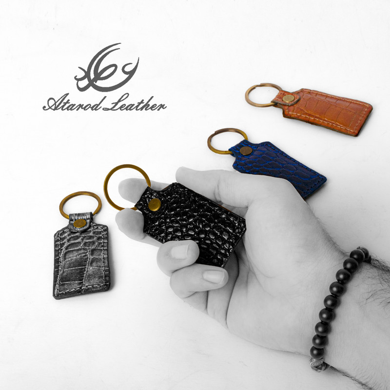 جاکلیدی چرم عطارد مدل C09 مجموعه 3 عددی