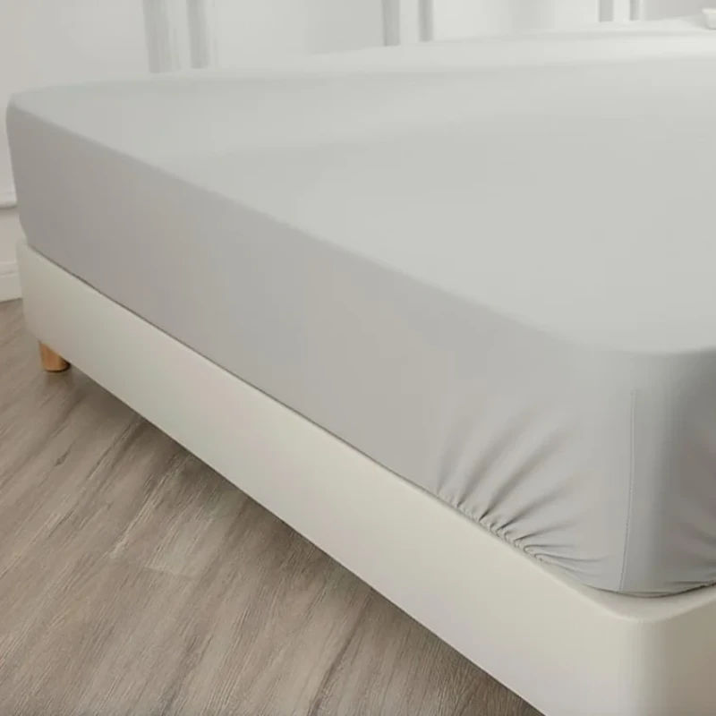 ملحفه نخ پنبه انگلیش هوم مدل Plain دو نفره سایز 200x180 سانتی‌متر