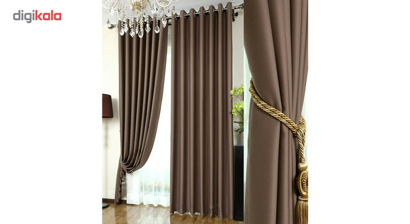 پرده کد st1 سایز 140x280 سانتی متر