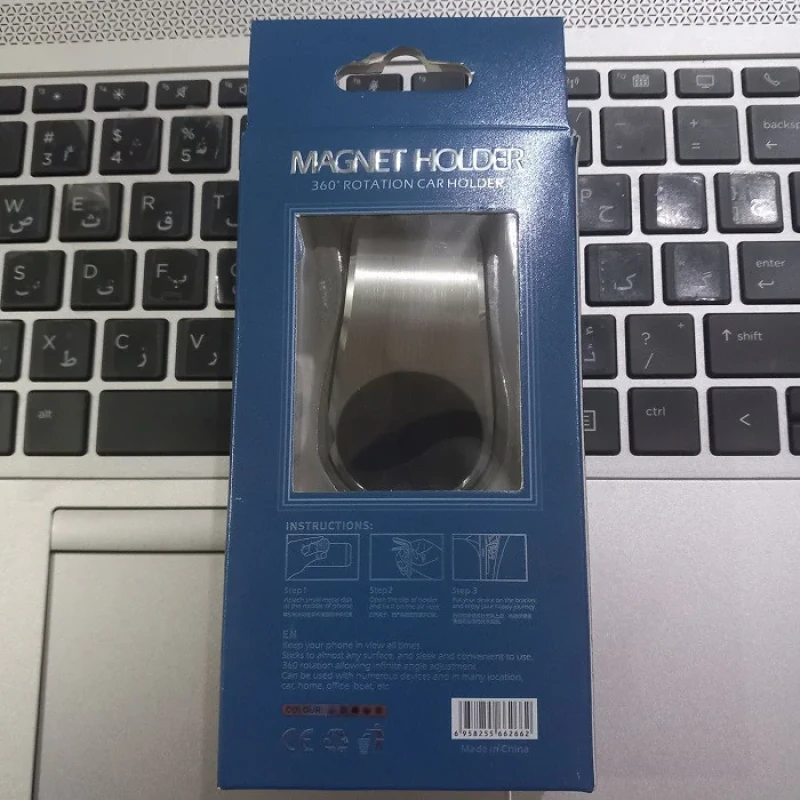 پایه نگهدارنده گوشی موبایل و تبلت مدل دریچه ای کد fo - 039