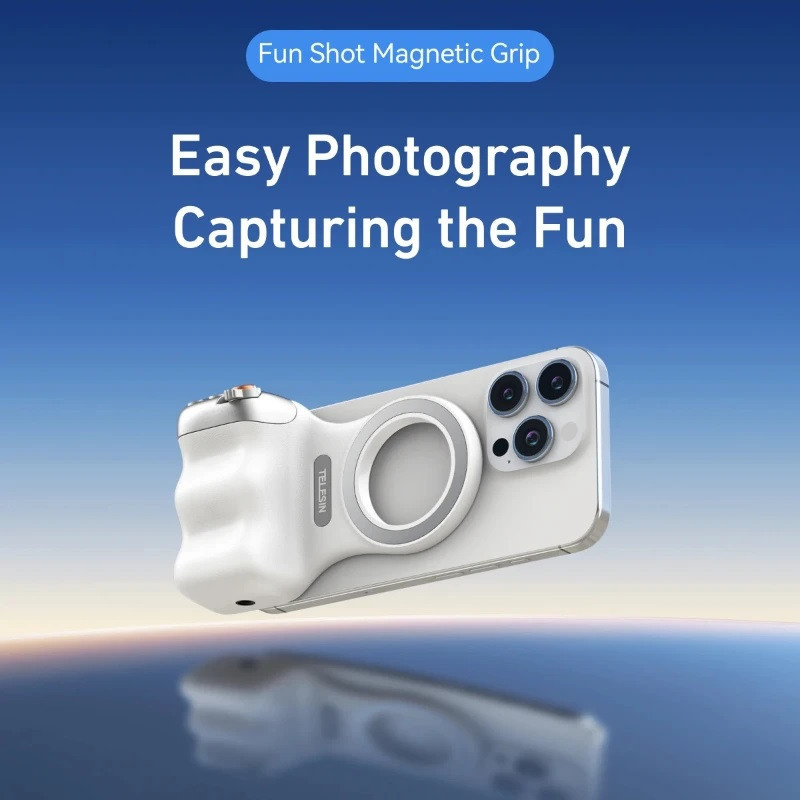 حلقه نگهدارنده گوشی موبایل تلسین مدل FUN SHOT MAGNETIC GRIP
