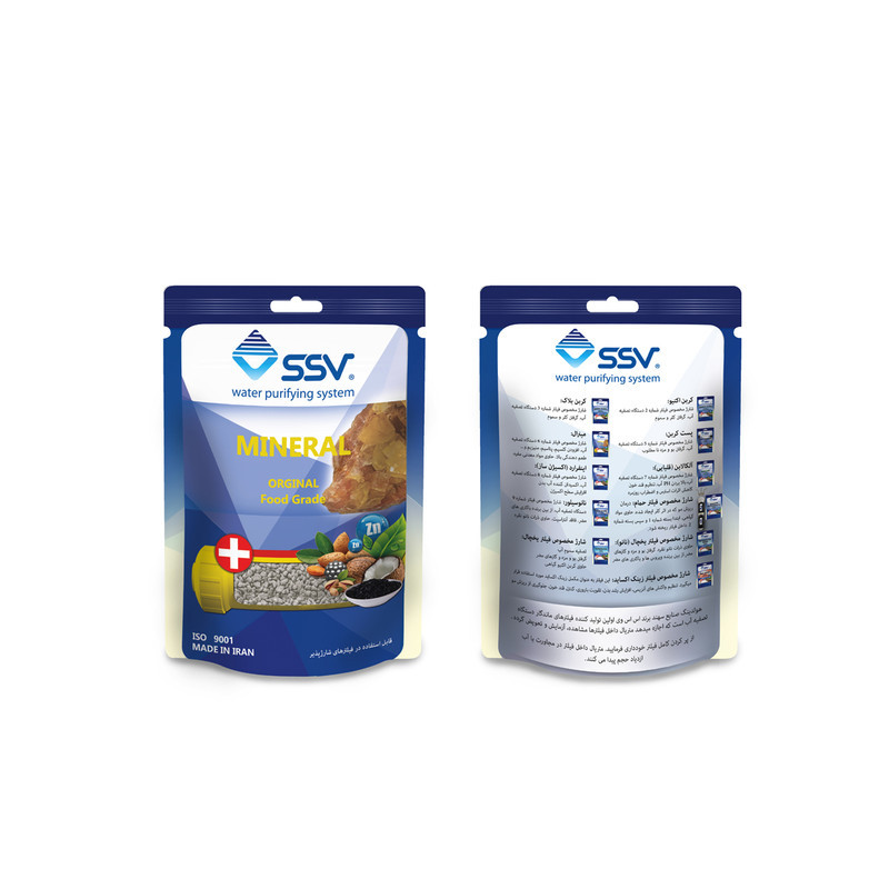 شارژ فیلتر دستگاه تصفیه آب اس اس وی مدل Mineral وزن 340 گرم