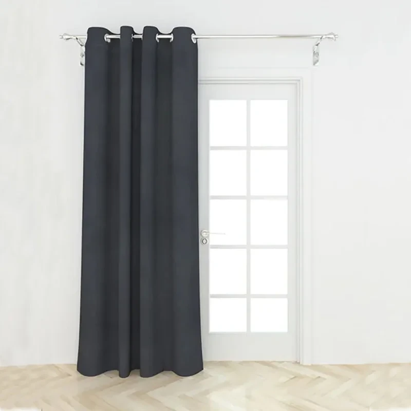 پرده پانچ نوین دکور سیلوانا مدل کتان 1_28 سایز 280x140 سانتی‌متر