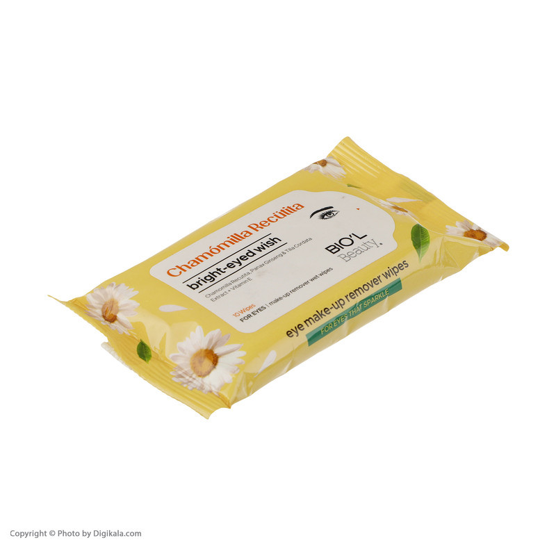 دستمال مرطوب بیول مدل Chamomilla Recutita بسته 10 عددی