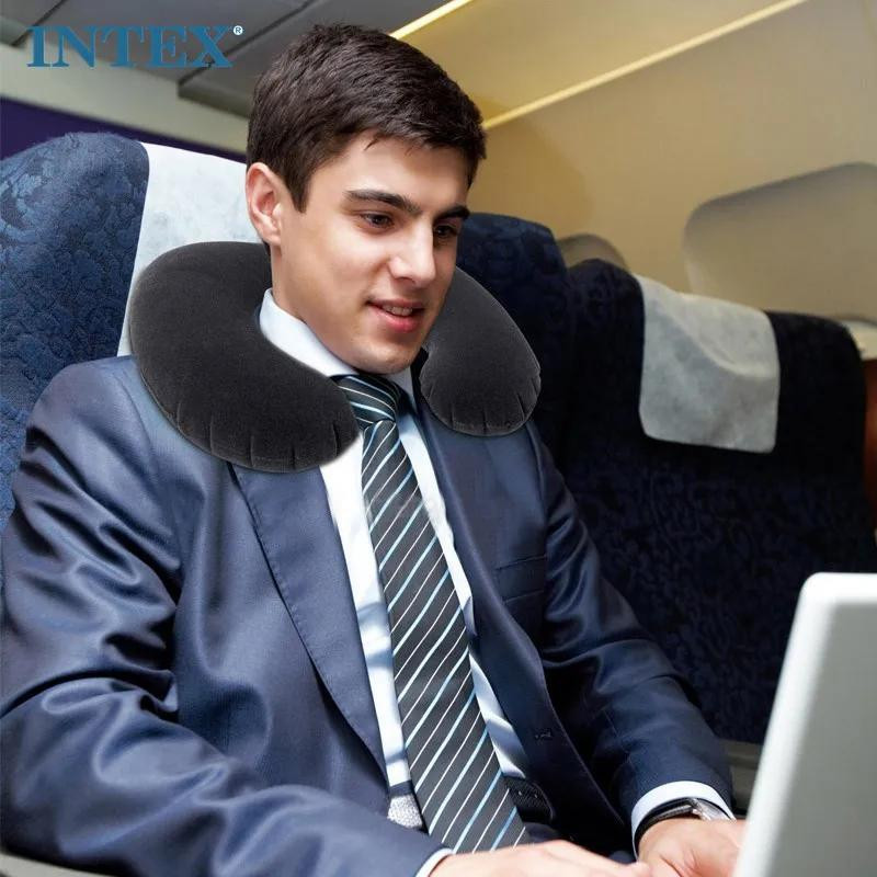 بالش دورگردنی اینتکس مدل 68675N2 مجموعه 2 عددی
