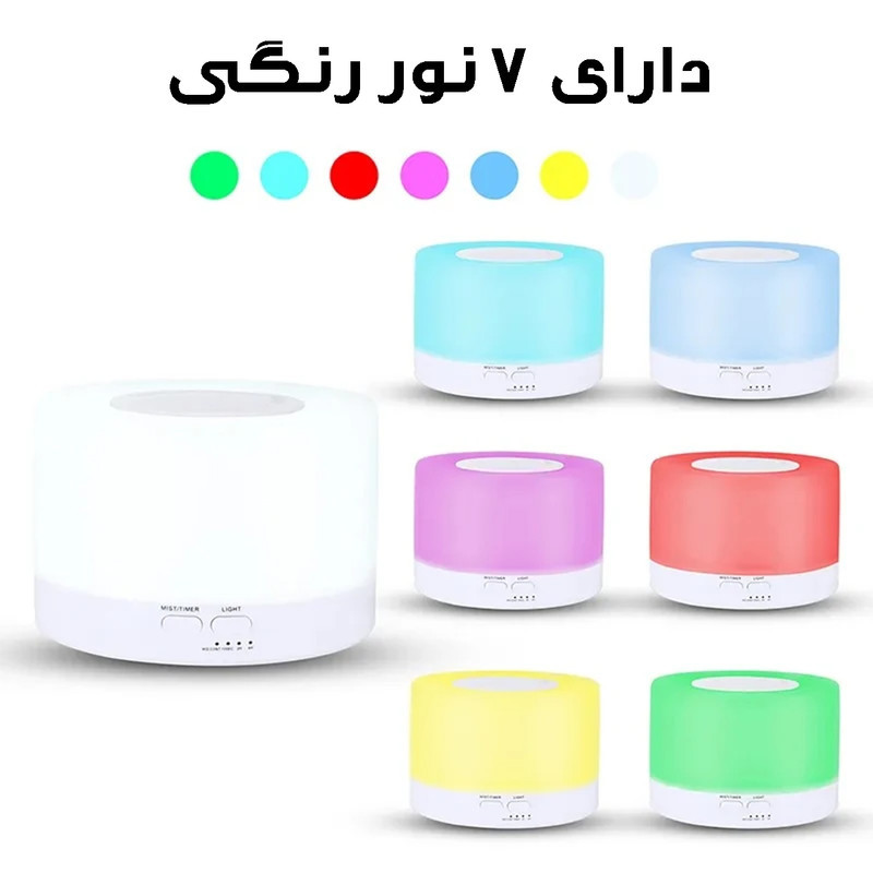 دستگاه بخور سرد مدل شبخواب کد AROMA-usb12W به همراه ریموت کنترل