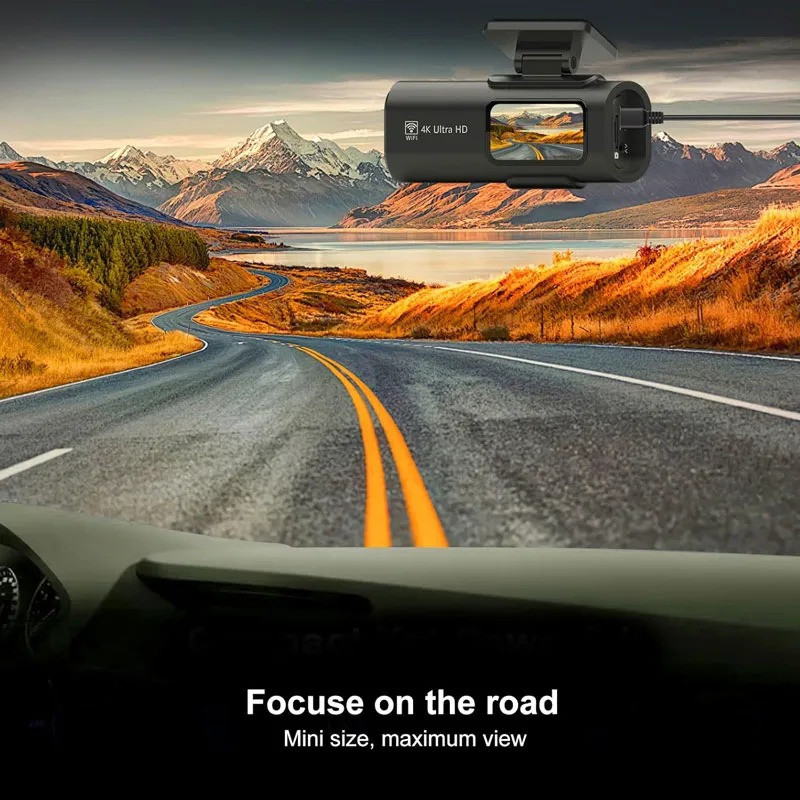 دوربین ثبت وقایع خودرو اتوویژن مدل Autovision 507 به همراه دوربین عقب