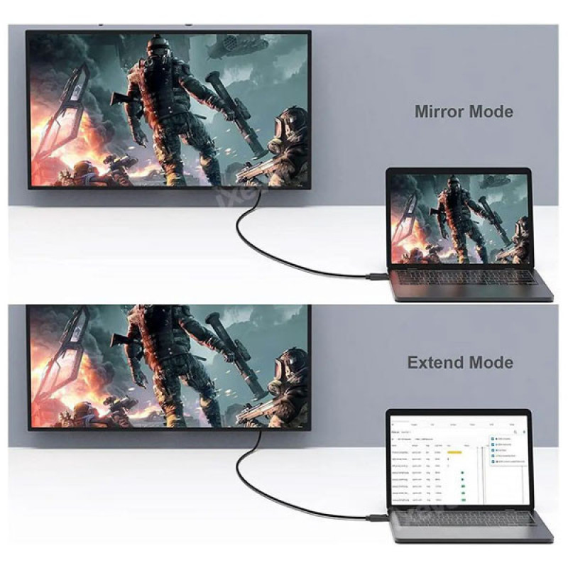 کابل Display Port به HDMI فرانت مدل FN-DPCBH18 طول 1.8 متر