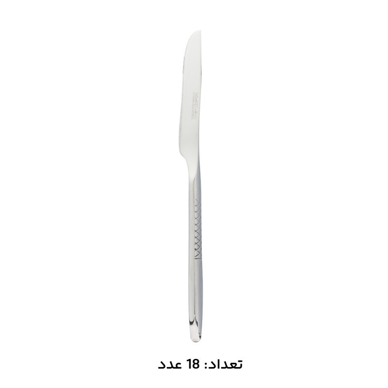 سرویس قاشق، چنگال و کارد استیل 146 پارچه 30 نفره کابان مدل 166