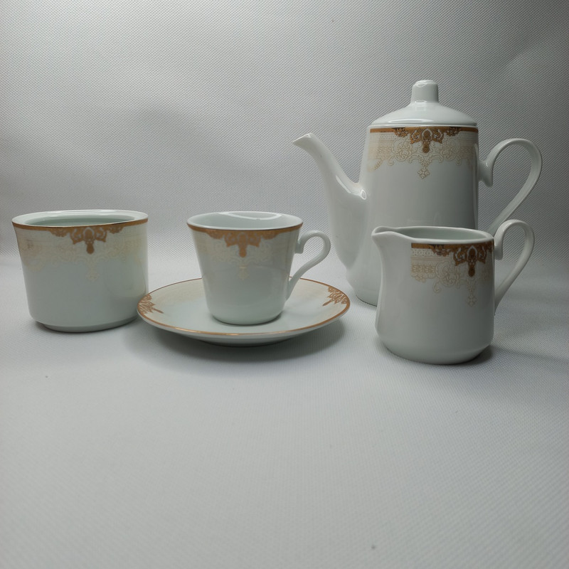 سرویس چای خوری 17 پارچه چینی پارس کد 29-1816