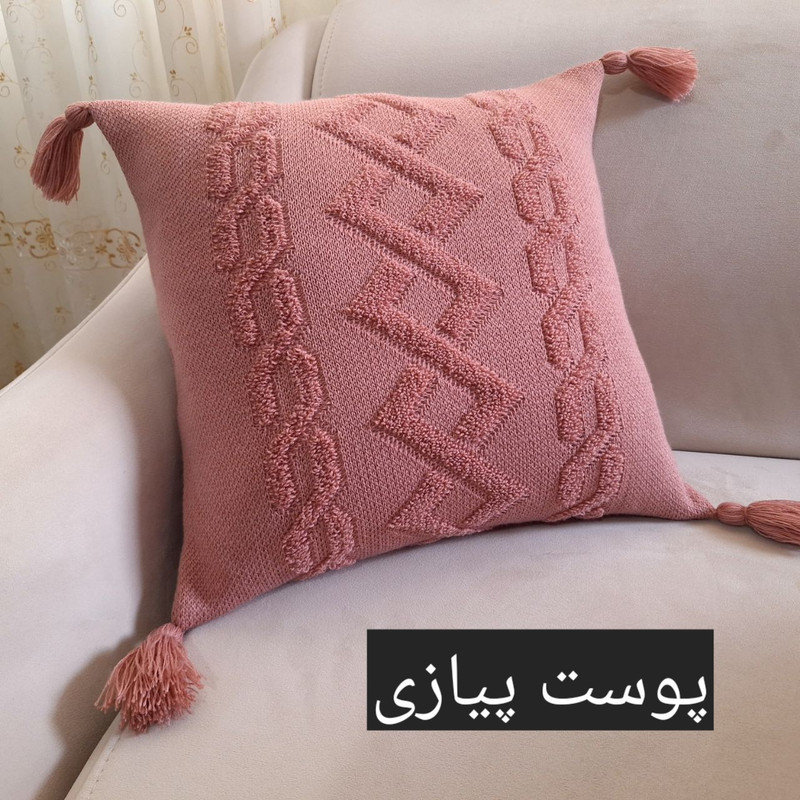 کاور کوسن مدل پانچدوزی ایران سایز 40×40 سانتی متر
