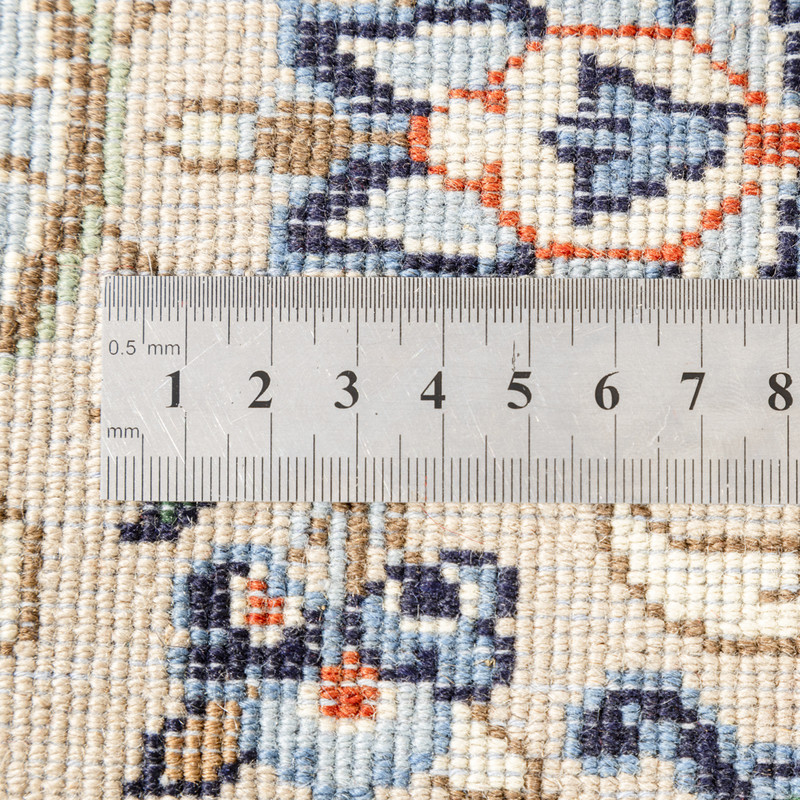 فرش دستبافت شش متری طرح کاشان کد 4.29.495