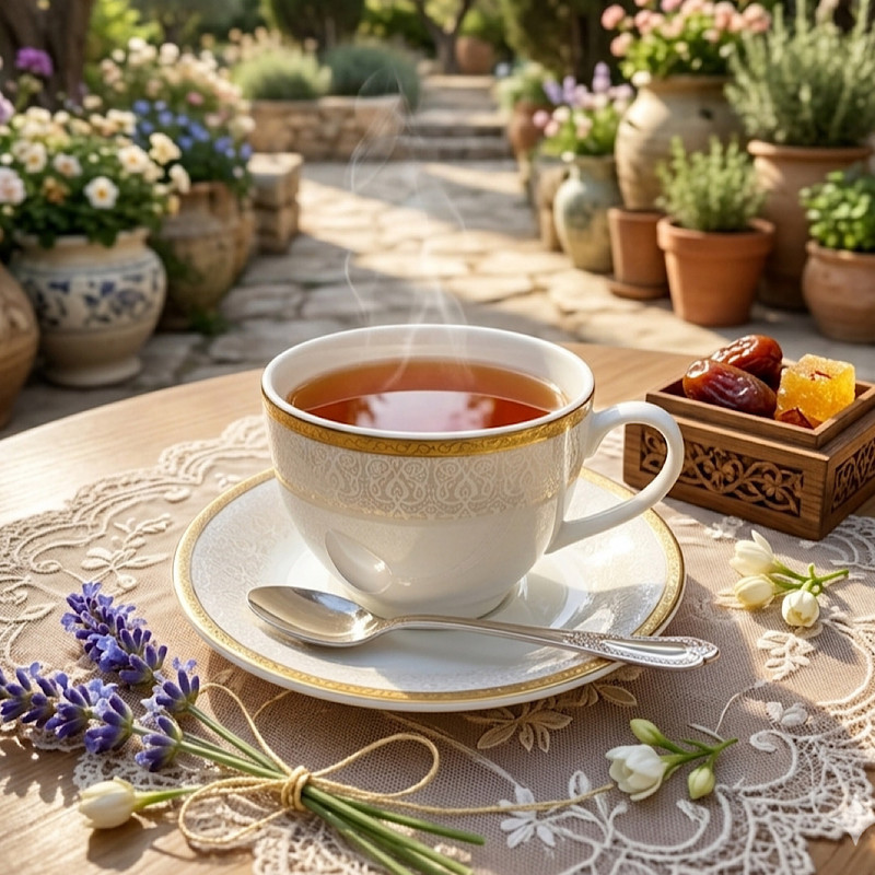 سرویس چایخوری ۱۲پارچه شش نفره مدل مونتانا
