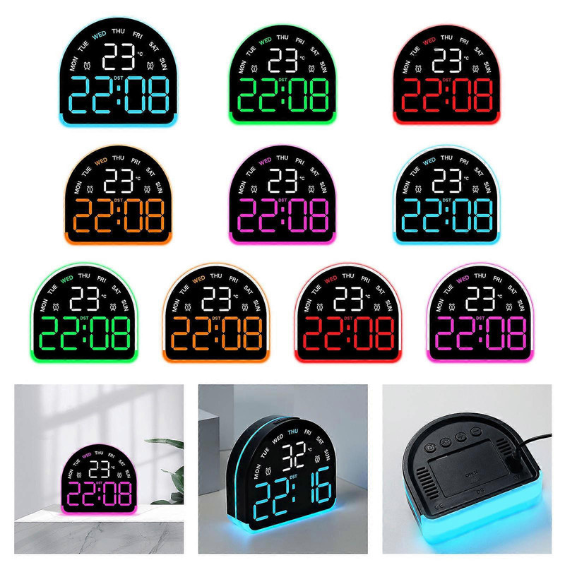 ساعت رومیزی دیجیتال مدل RGB 2