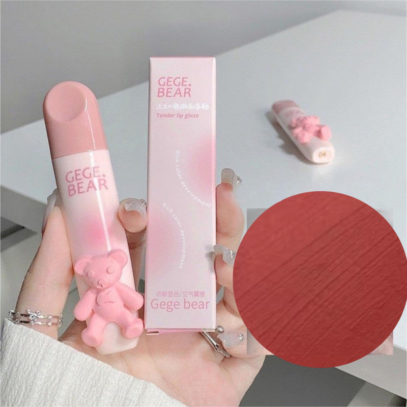 رژ لب مایع گه گه بیر مدل bear کد 01