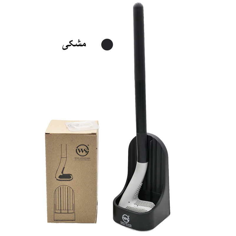 فرچه توالت شوی دبلیو اس مدل سیلیکونی کد 118