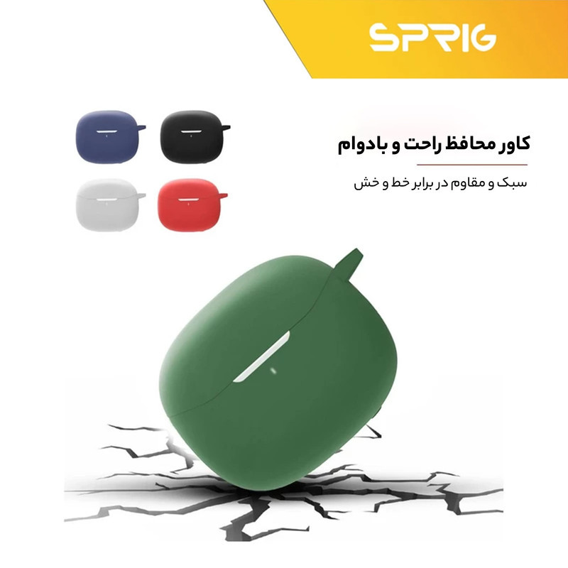 کاور اسپریگ مدل SiC-SP مناسب برای هدفون بی سیم انکر SoundCore R100