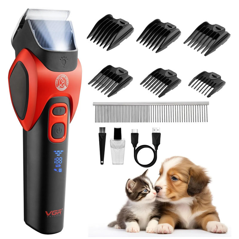 ماشین اصلاح موی حیوانات وی جی ار مدل V-208