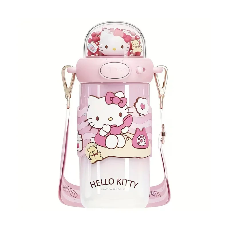 قمقمه کودک مدل HELLO KITTY گنجایش 0.58 لیتر