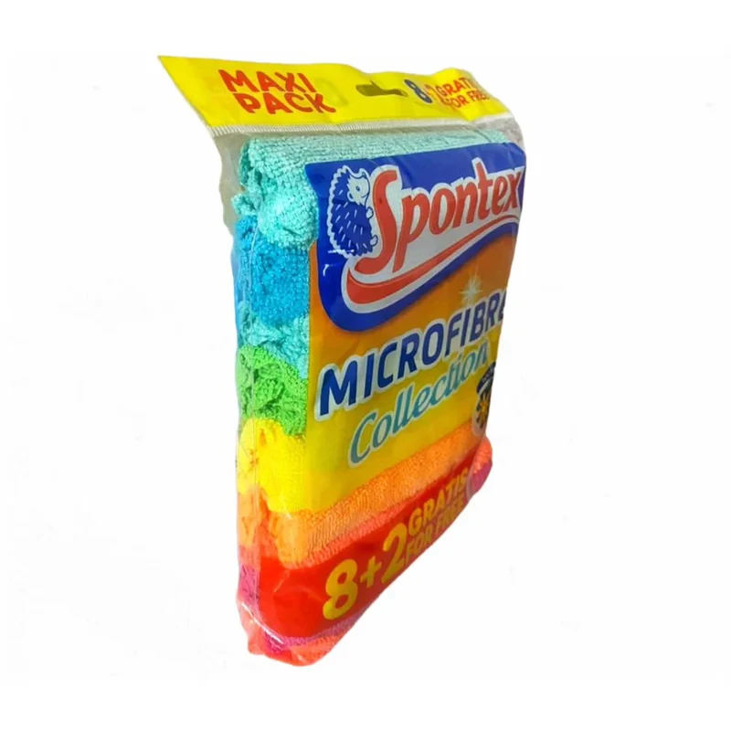 دستمال نظافت اسپانتکس مدل Collection بسته 10 عددی