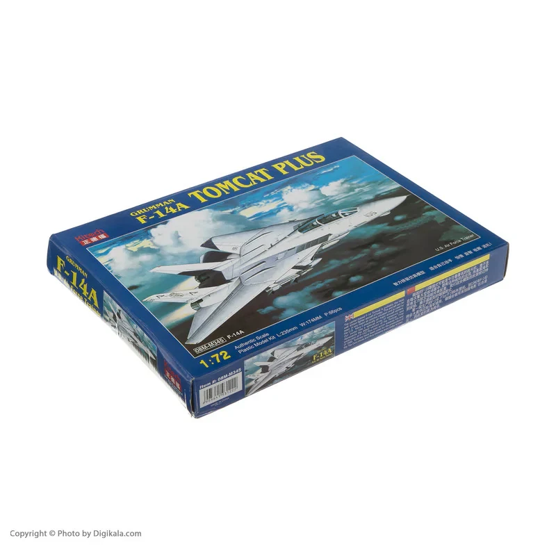 ساختنی کیتک مدل هواپیما جنگنده F-14A Tomcat کد 3035