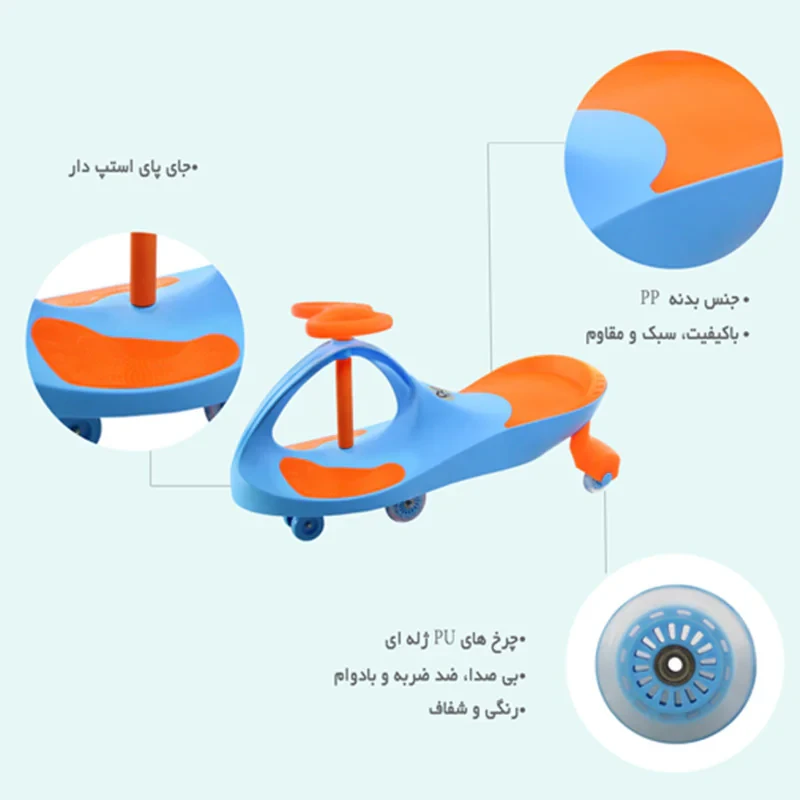 سه چرخه بازی لوپ کار مدل GT-R کد 34