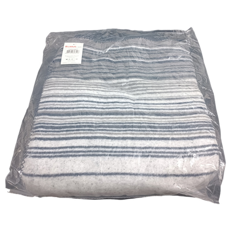 پتو ازدیلک مدل Stripe Lacivert سایز 170×130 سانتی متر