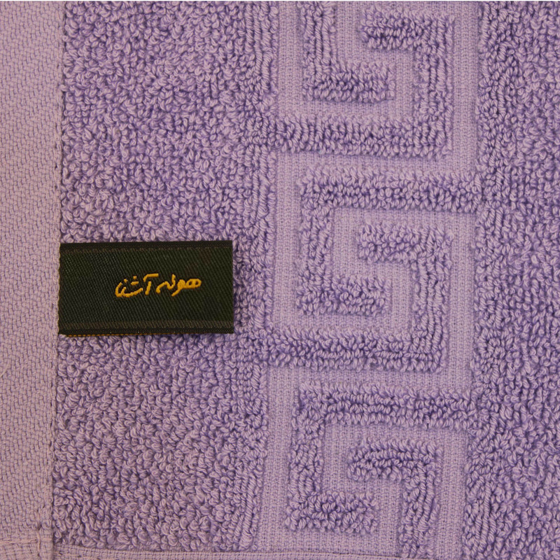 حوله دستی آشنا مدل ورساچه سایز 40x80 سانتی‌متر