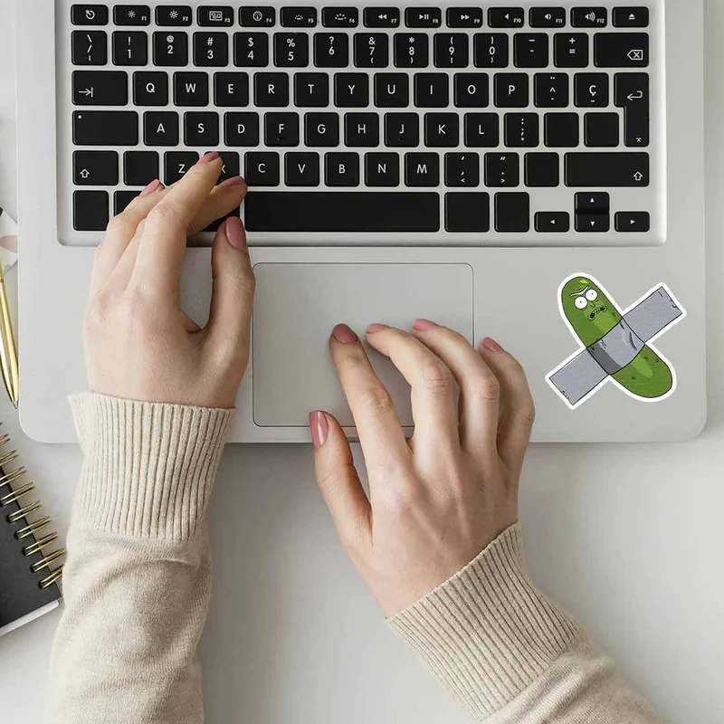 استیکر تزئینی موبایل و تبلت مدل ریک و مورتی کد 3446