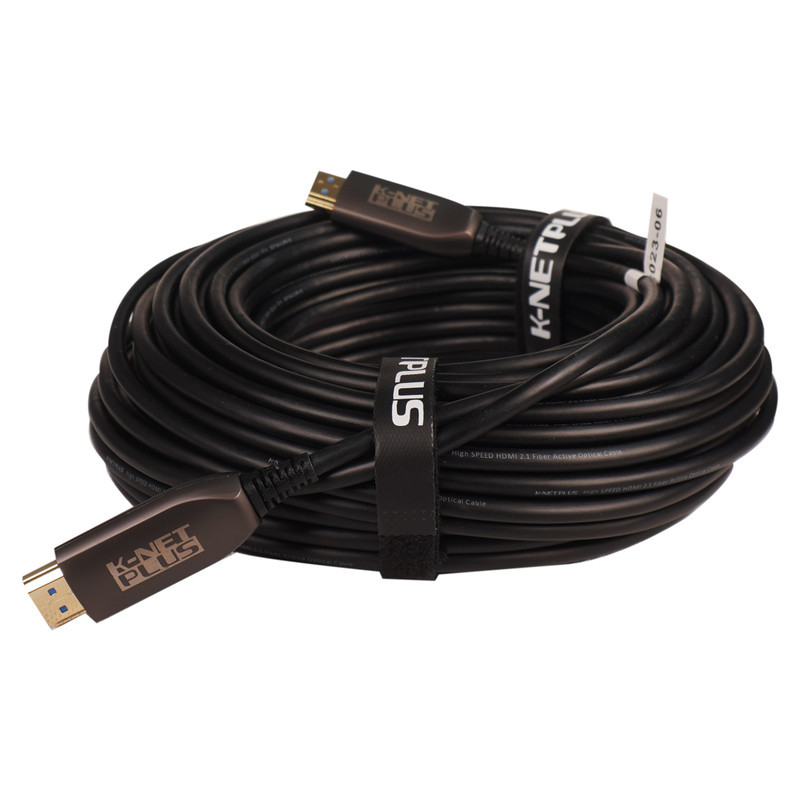 کابل HDMI 2.1 AOC کی نت پلاس مدل KP-CHAOC21250 طول 25 متر