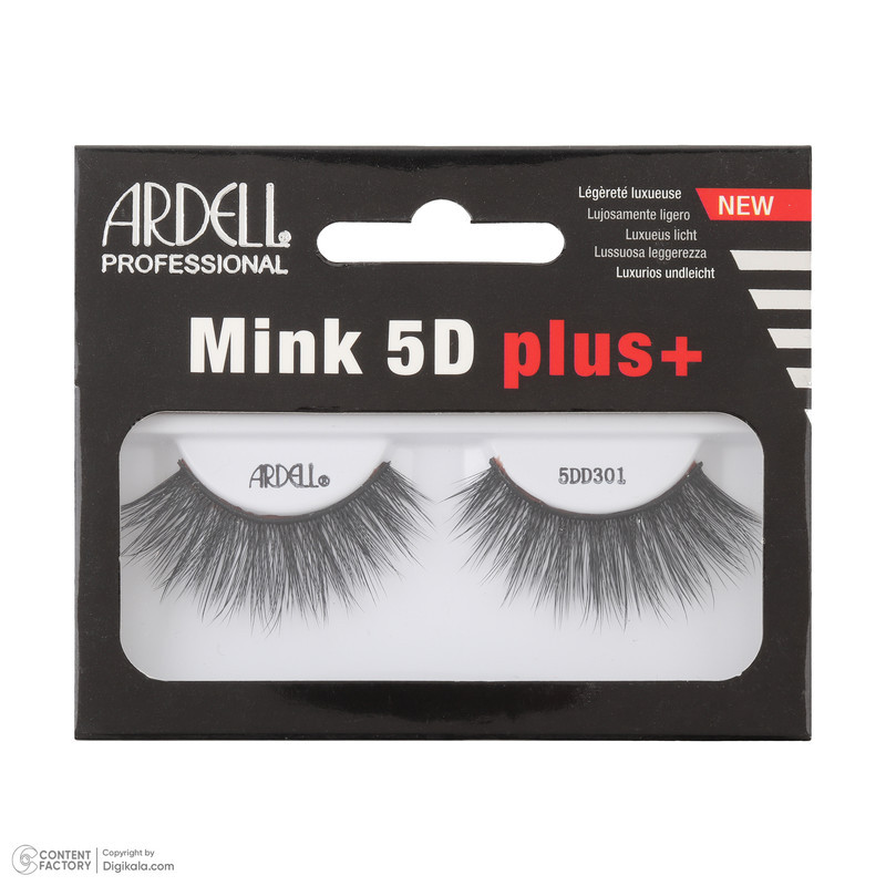 مژه مصنوعی سه‌بعدی آردل مدل Mink 5D Plus+ 5DD301