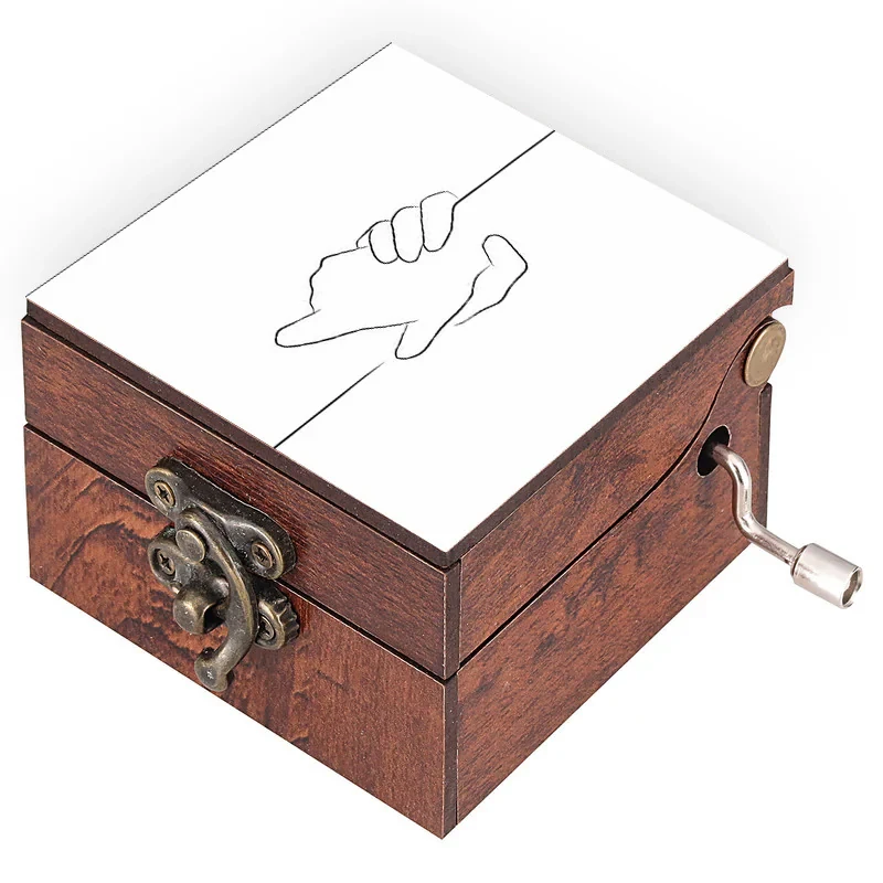 جعبه موزیکال مدل عاشقانه کد N512