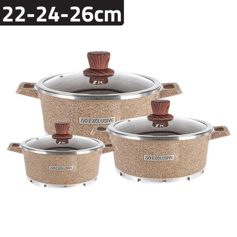 سرویس پخت و پز شش پارچه زیو مدل Z-8400-26