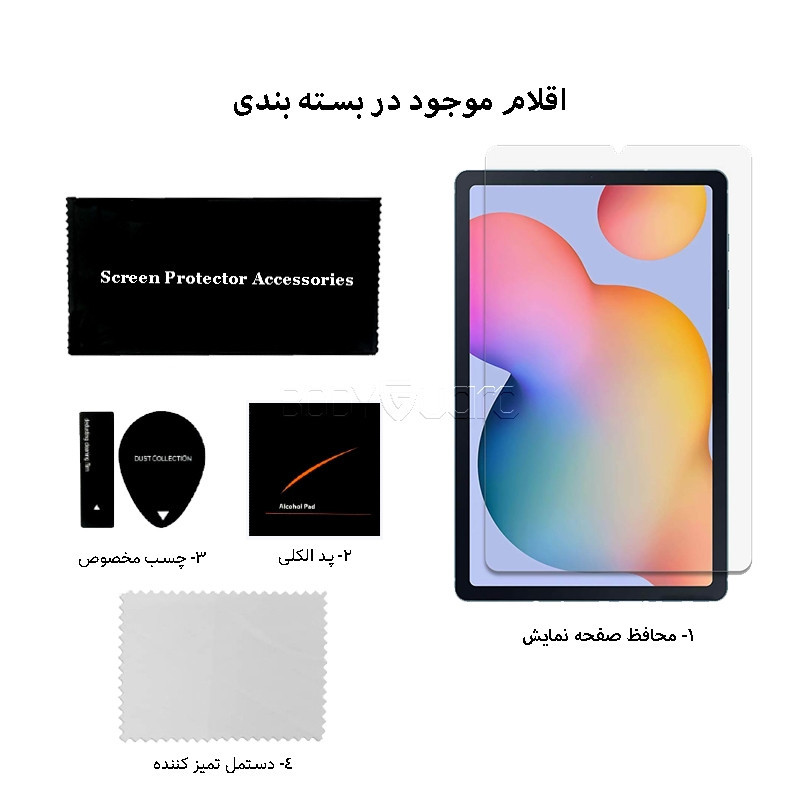 محافظ صفحه نمایش بادیگارد مدل TabG مناسب برای تبلت سامسونگ Galaxy Tab S6 Lite  P615